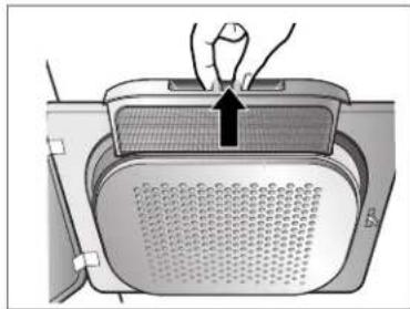 LG TDC70220E - Pluisjesfilter reinigen - 1