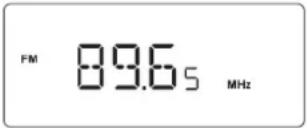 Soundmaster RCD1755 - MANUALNE VYHLADAVANIE FREKVENCIE FM - 1