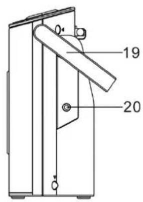 Soundmaster RCD1755 - Emplacement des commandes - 2