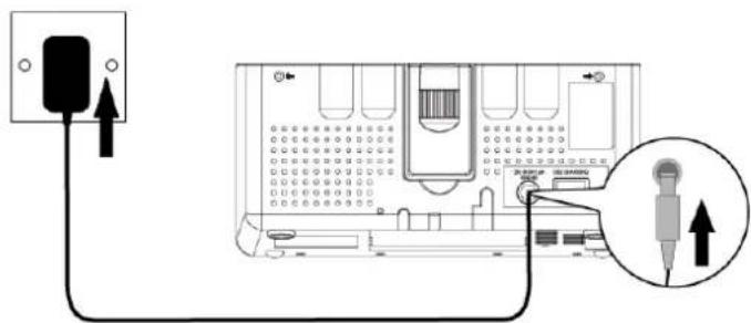 Soundmaster UR8200 - Aansluiten op de netstroom - 1