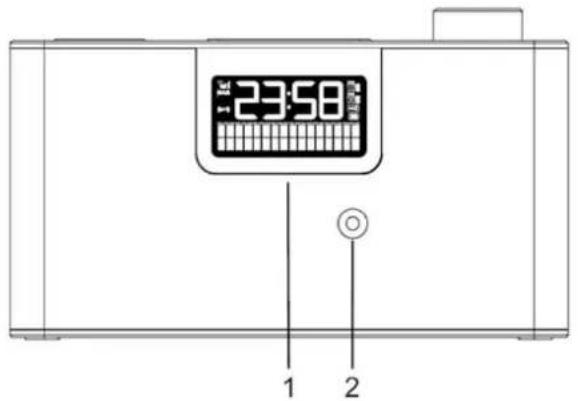 Soundmaster DAB700 - BEDIENELEMENTE - 1
