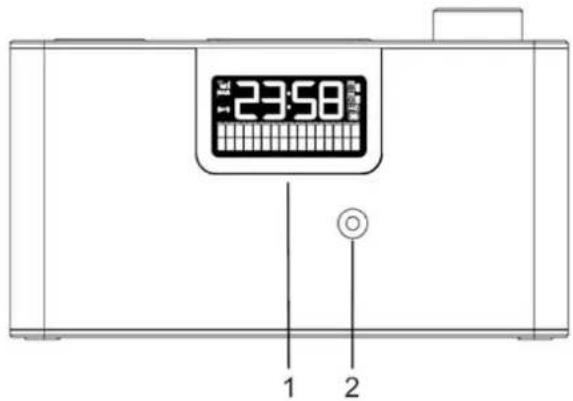 Soundmaster DAB700 - EMPLACEMENT DES BOUTONS - 1