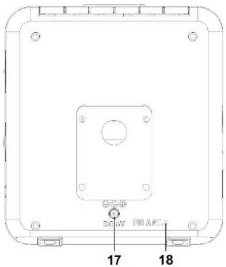 Soundmaster UR260 - VUE Arrière - 1