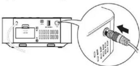 Soundmaster UR411 - Pripojeni DAB anteny - 1