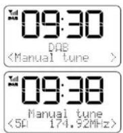 Soundmaster NR961 - MANUALNE LADENIE DAB - 1