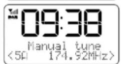 Soundmaster NR961 - DAB MANUAL TUNE - 2