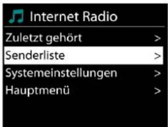 Soundmaster ICD2080 - Zuletzt angehönte Sender - 1