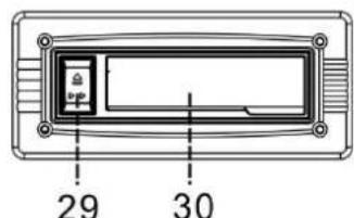 Soundmaster NR546 - PLAATS VAN DE BEDIENINGSORGANEN HOOFDEENHEID - 2