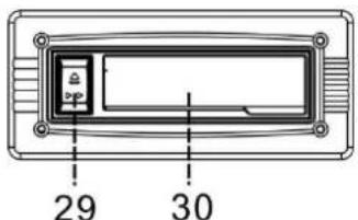 Soundmaster NR546 - POSIZIONE DEI COMANDI UNITA PRINCIPALE - 2