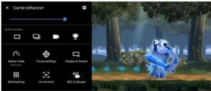 SONY Xperia 1 IV - Utilisation du menu Optimiseur de jeu - 3