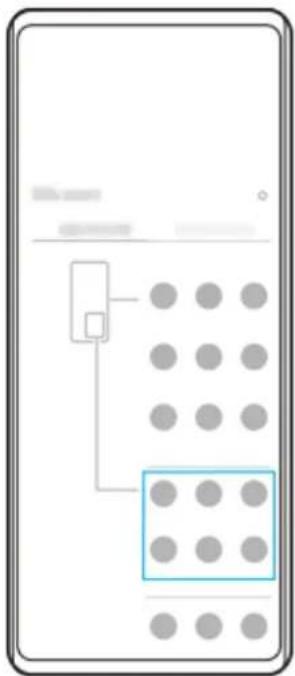 SONY Xperia 1 IV - Utilisation du mode fenêtre contextuelle - 1