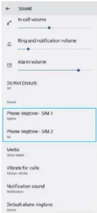 SONY Xperia 1 IV - Définition de la sonnerie - 1