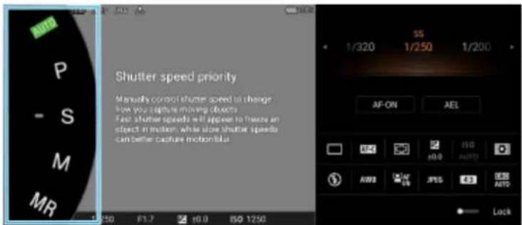 SONY Xperia 1 IV - Sélectionnez un mode de prise de vue. - 1
