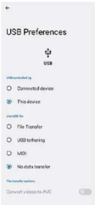 SONY Xperia 1 IV - Connexion de votre appareil à des accessoires USB - 1