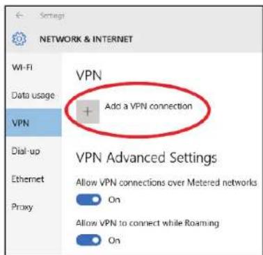 D-LINK G416 - Windows 10 Instructions de configuration du VPN - 3