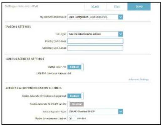 D-LINK G416 - Adresse de lien local LAN IPv6 - 1