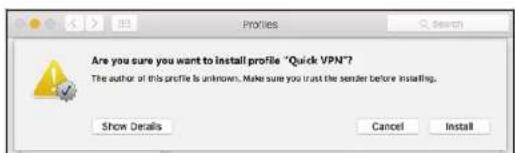 D-LINK G416 - Mac OS X Instructions de configuration du VPN - 1