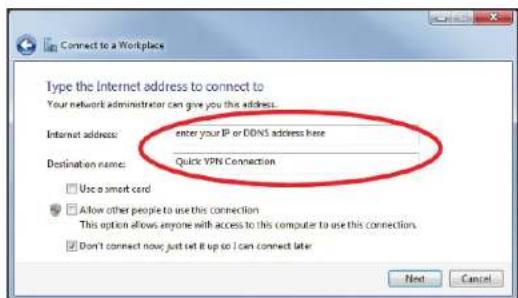 D-LINK G416 - Windows 7 Instructions de configuration du VPN - 2