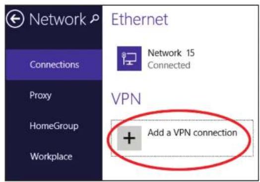 D-LINK G416 - Windows 8,1/8 Instructions de configuration du VPN - 2