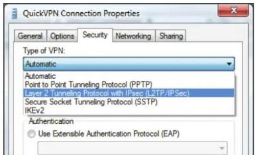 D-LINK G416 - Windows 8,1/8 Instructions de configuration du VPN - 5