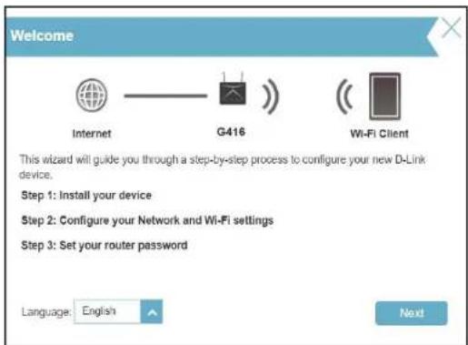 D-LINK G416 - Assistant de configuration - 3