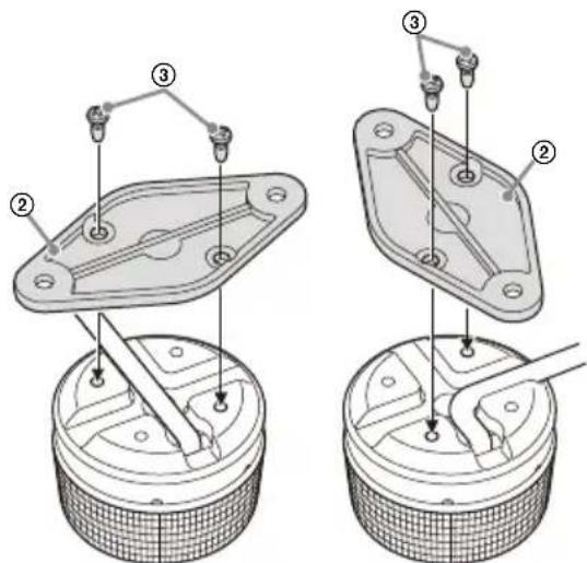 SONY XM1ES - Instalación con el soporte de montaje - 1