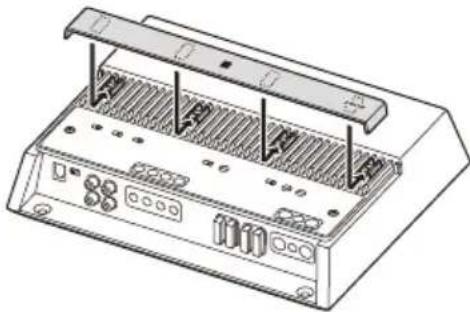 SONY XM1ES - De richting van de afdekking van het koellichaam aanpassen - 2
