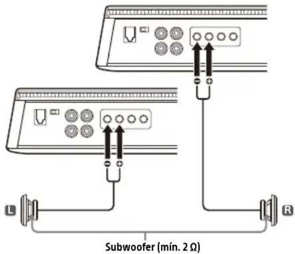 SONY XM1ES - Sistema de 2 subwoofers con 2 amplificadores de potencia mono (sonido estéreo) - 1