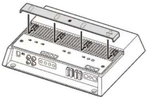 SONY XM1ES - Cambio de la dirección de la cubierta del disipador de calor - 2