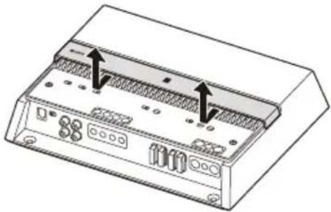 SONY XM1ES - Changing the heat sink cover direction - 1