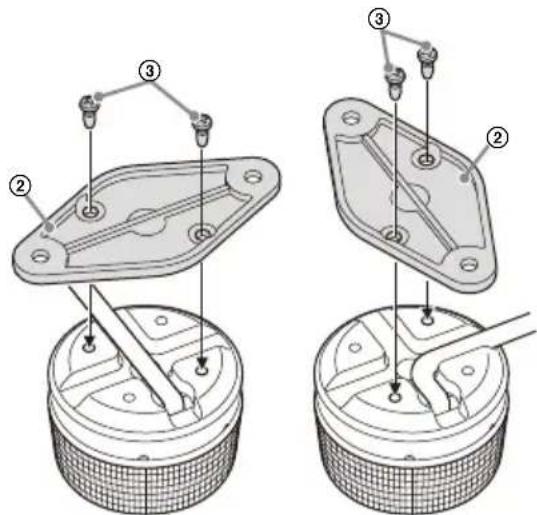 SONY XM1ES - Installing using the mounting bracket - 1