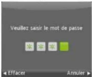 Veuillez saisir le mot de passe Effacer Annuler