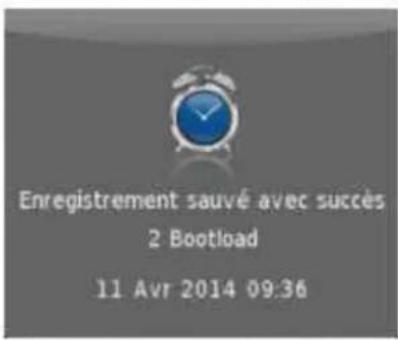 Enregistrement sauvé avec succès 2 Bootload 11 Avr 2014 09:36