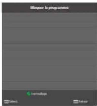CONTINENTAL EDISON CELED40HD22B6 - Bloquer le programme - 1