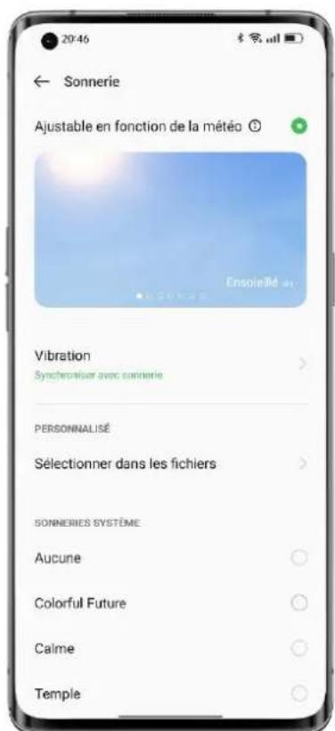 OPPO Reno 7 4G - Ajustable en fonction de la météo 2.0 - 1