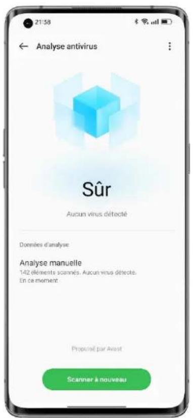 OPPO Reno 7 4G - Analyse antivirus - 1