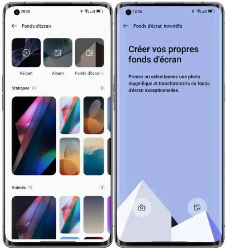 OPPO Reno 7 4G - Utiliser une photo de l'album photos comme fond d'écran - 1