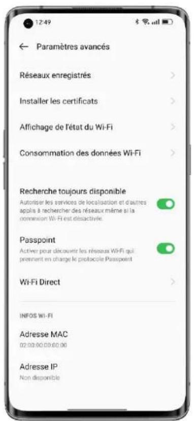 OPPO Reno 7 4G - Utiliser l'accélération double réseau wi-fi - 1