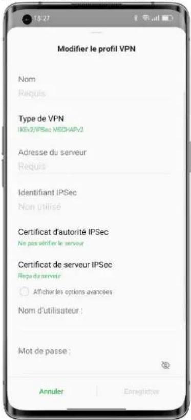 OPPO Reno 7 4G - Définir un VPN - 1