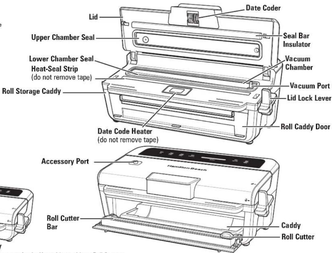 HAMILTON BEACH NutriFresh 78218 - Parts and Features - 3