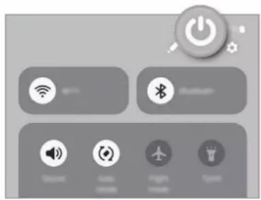 SAMSUNG Galaxy M53 5G - Allumer et éteindre l'appareil - 3
