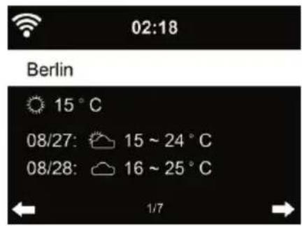 Monacor DR463 - Weather Information - 1