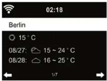 Monacor DR463 - Informazioni meteo - 1