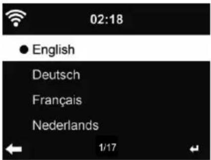 Monacor DR463 - Language - 1