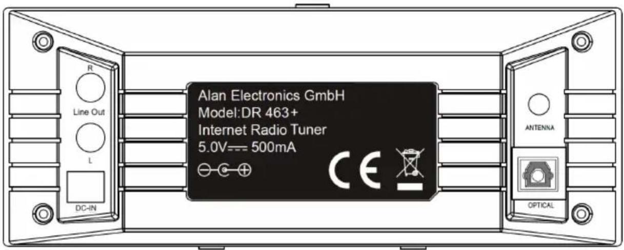 Monacor DR463 - 2.2.Backside - 1