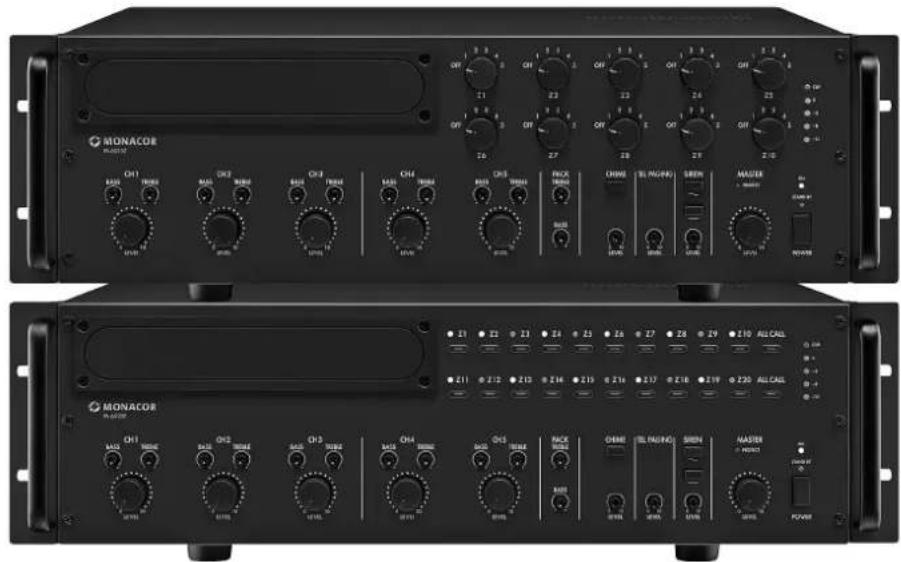 Monacor PA6020Z - ELA-Mischverstärker PA Mixing Amplifier - 1