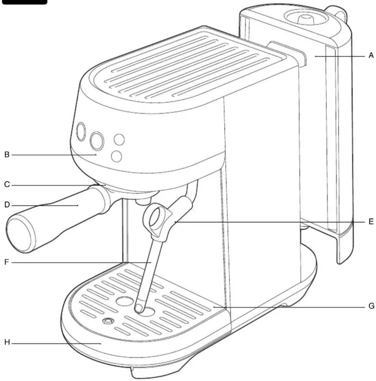 SAGE the Bambino SES450 - Components - 1
