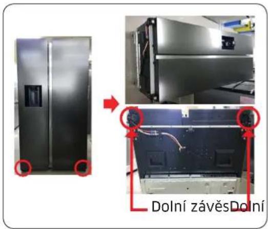 SAMSUNG RS68A8530S9 - Dolni záves - 1