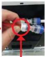 SAMSUNG RS68A8530S9 - Charnière inférieure - 3