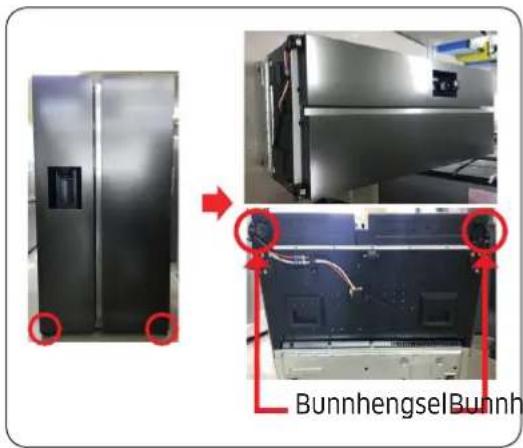 SAMSUNG RS68A8530S9 - Bunnhengsel - 1